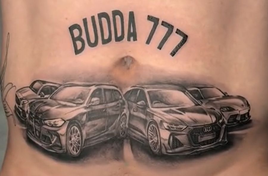 Fan Buddy zrobił sobie tatuaż, żeby dostać auto?