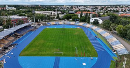 Lekkoatleci czekają na koniec remontu Stadionu Miejskiego przy Szosie Chełmińskiej [ZDJĘCIA]