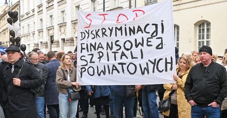 "Czarny tydzień" w szpitalach powiatowych. Co z leczeniem pacjentów?