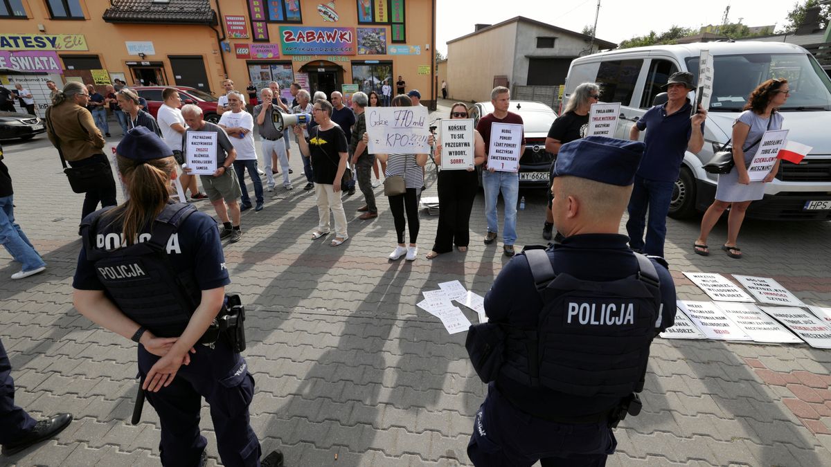 Konferencja programowa Prawa i Sprawiedliwości zgromadziła też przeciwników