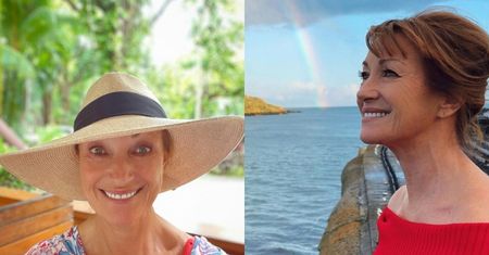 72-letnia Jane Seymour pozuje w wydekoltowanym stroju kąpielowym, a fani pieją z zachwytu: "Uczta dla oczu" (FOTO)