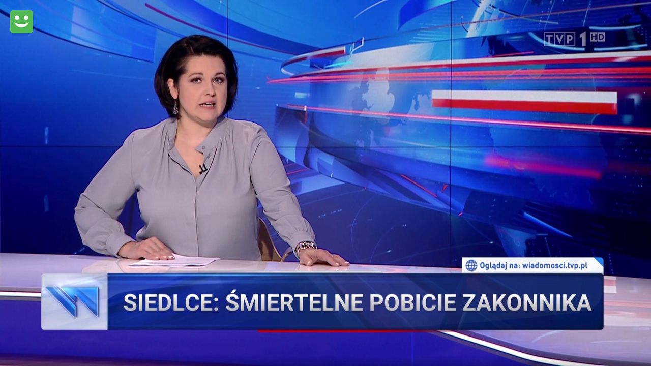 Śmiertelne pobicie zakonnika. "Wiadomości" uderzają w Nitrasa i Strajk kobiet