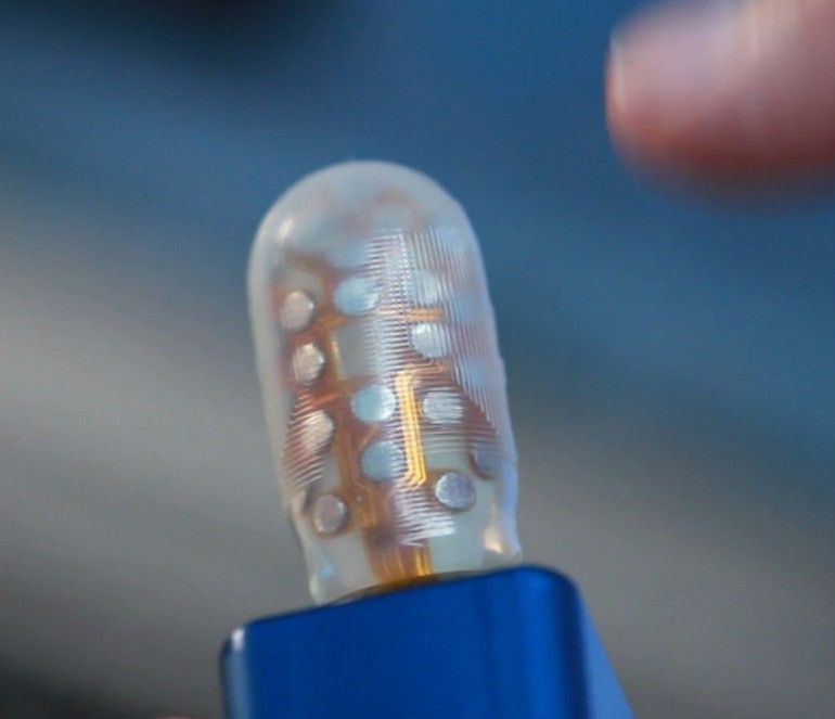 Sensor BioTac (Fot. Gizmag.com)