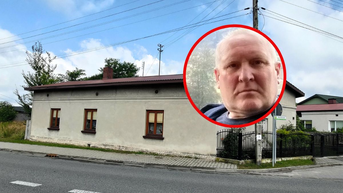 Jaworek mieszkał u ciotki w domu w Dąbrowie Zielonej