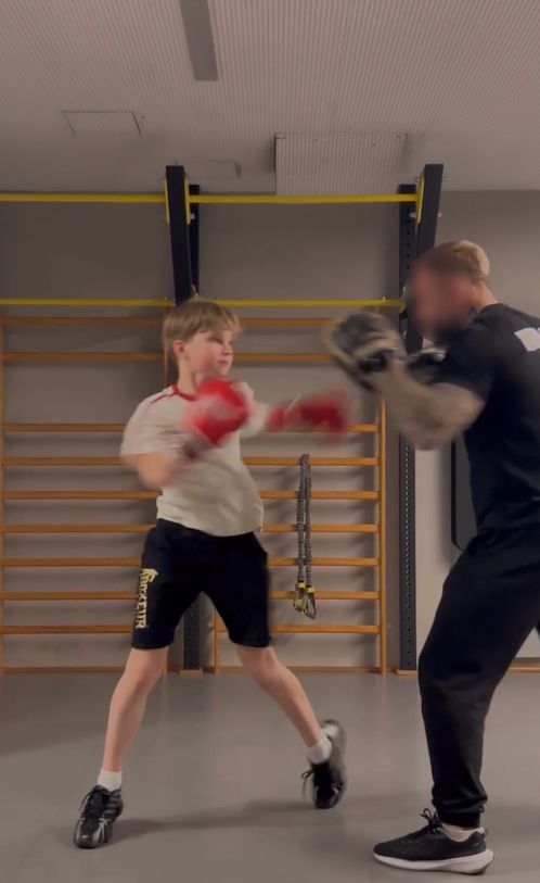 Cezary Pazura pochwalił się synem