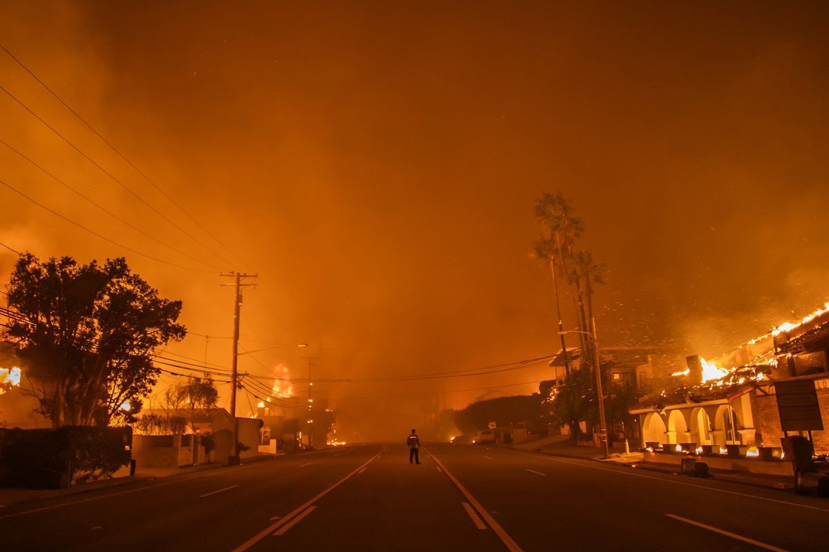 Kolejne ostrzeżenia dla Los Angeles. Zapowiadają ponownie silny wiatr