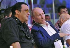 Steven Seagal złożył Putinowi urodzinowe życzenia. "Modlę się o wsparcie dla niego"