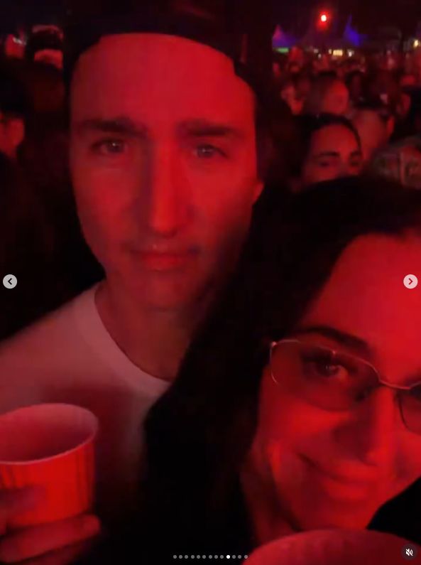 Katy Perry i Justin Trudeau na Coachelli