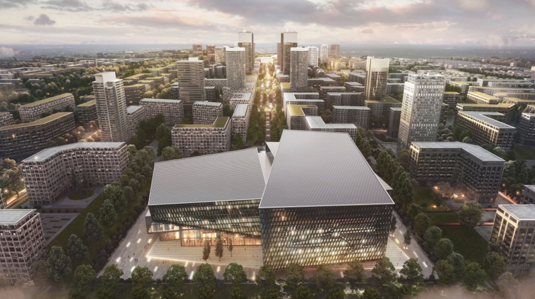 Nowe Miasto - wizualizacja