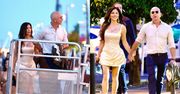 Oświetleni księżycem Jeff Bezos i Lauren Sánchez wybrali się na romantyczny spacer po Cannes