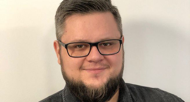 Mariusz Sosnowski w dziale obsługi klienta Result Media