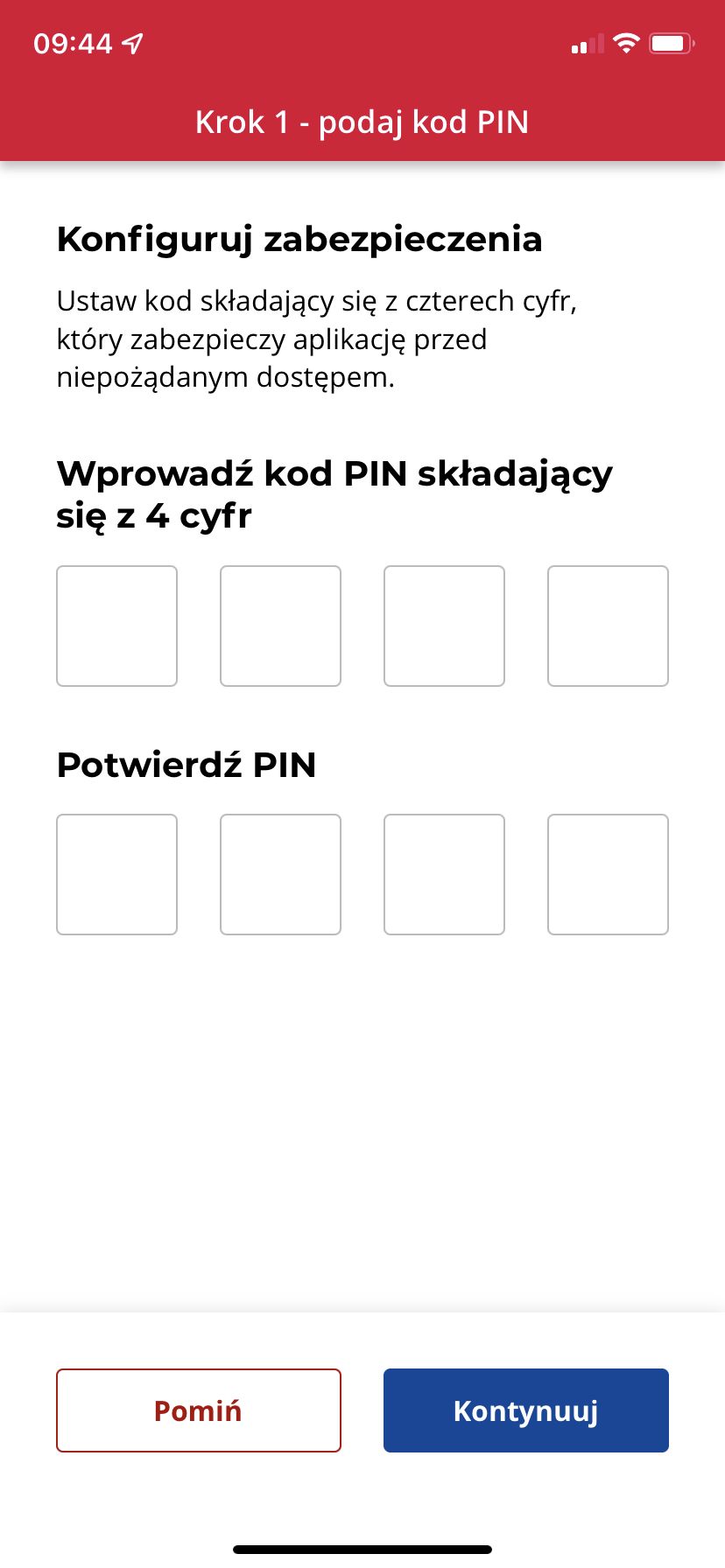 Ustawiamy kod PIN w e-TOLL