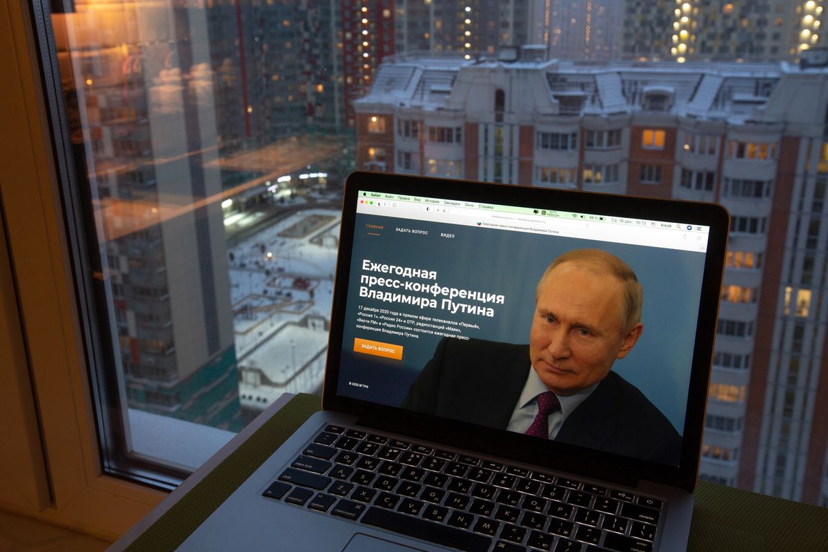 Rosyjski internet dopuszcza jedynie informacje zgodne z polityką Putina 