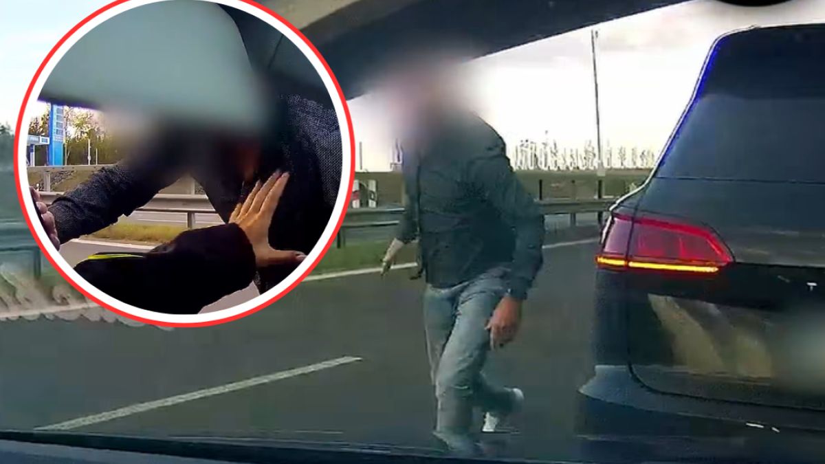 Kierowca rzucił się na kobietę podróżującą z 8-letnią córką
