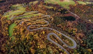 Najdłuższe serpentyny w Polsce. To raj dla motocyklistów