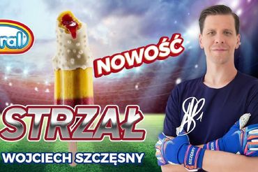 Wojciech Szczęsny w reklamie lodów Koral