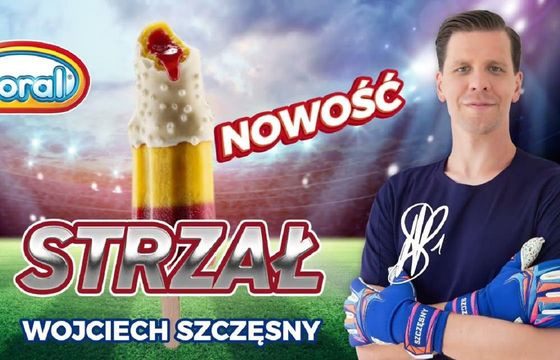 Wojciech Szczęsny twarzą lodów Strzał. To nowość od Korala