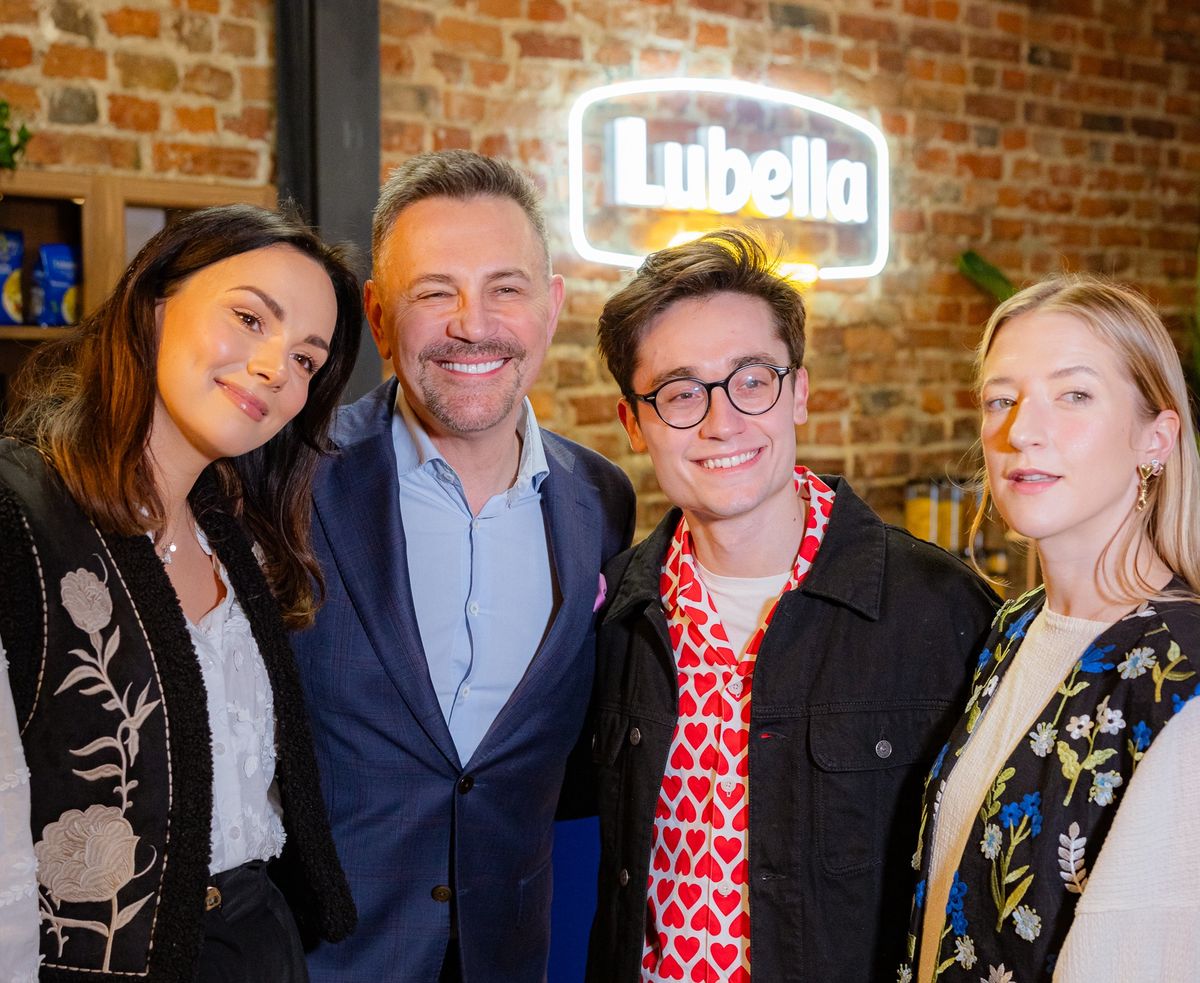 Paulina Krupińska, Krzysztof Ibisz, Michał Korkosz, Lara Gessler, Foto: Bartłomiej Kuczkowski