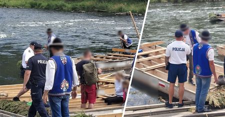 Mieli dbać o turystów. Pijani flisacy na Dunajcu