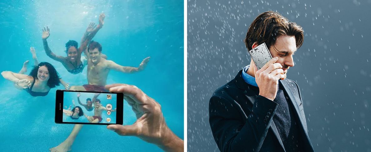 Xperia Z3 i Xperia XZ Premium - Sony zmieniło sposób, w jaki komunikuje wodoszczelność smartfonów