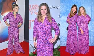 Anna Powierza PO RAZ SIÓDMY melduje się na ściance w słynnym kombinezonie w panterkę. Ikona? (ZDJĘCIA)