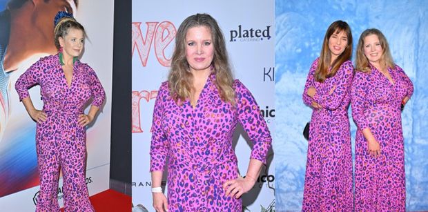 Anna Powierza PO RAZ SIÓDMY melduje się na ściance w słynnym kombinezonie w panterkę. Ikona? (ZDJĘCIA)