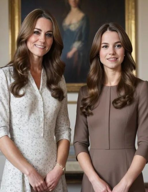 Księżna Kate i księżniczka Charlotte