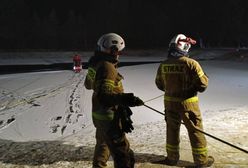 Dziecko zmarło w szpitalu. Wypadek na zamarźniętym stawie