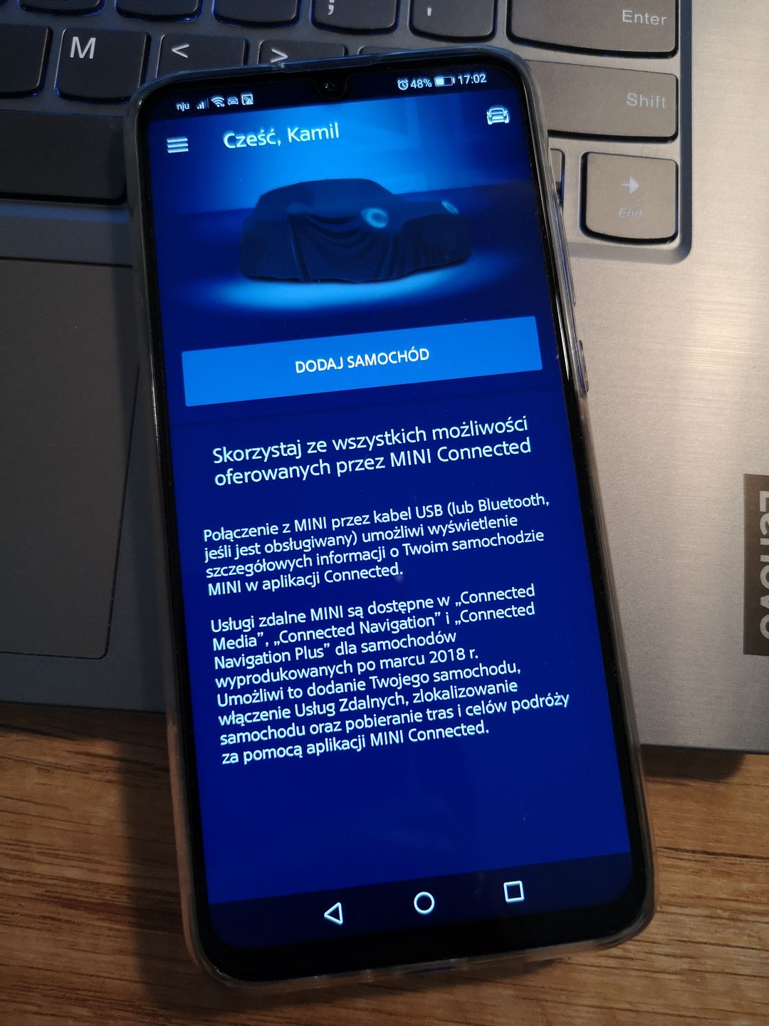 MINI Cooper S: aplikacja MINI Connected, obsługa systemu oraz audio Harman Kardon 5