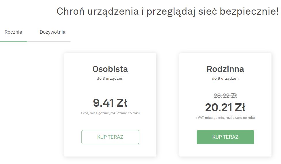 Opcja miesięczna&nbsp;