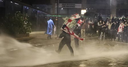 Protesty w Gruzji. Pięć osób oskarżonych o próbę zamachu stanu
