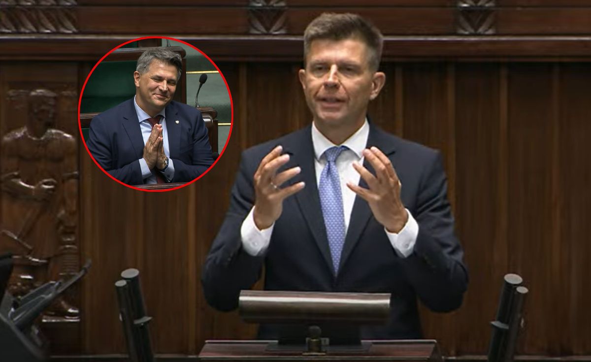 Ryszard Petru, piotr kaleta, sejm Chodź, wyjdziemy. Kuriozalna scena w Sejmie