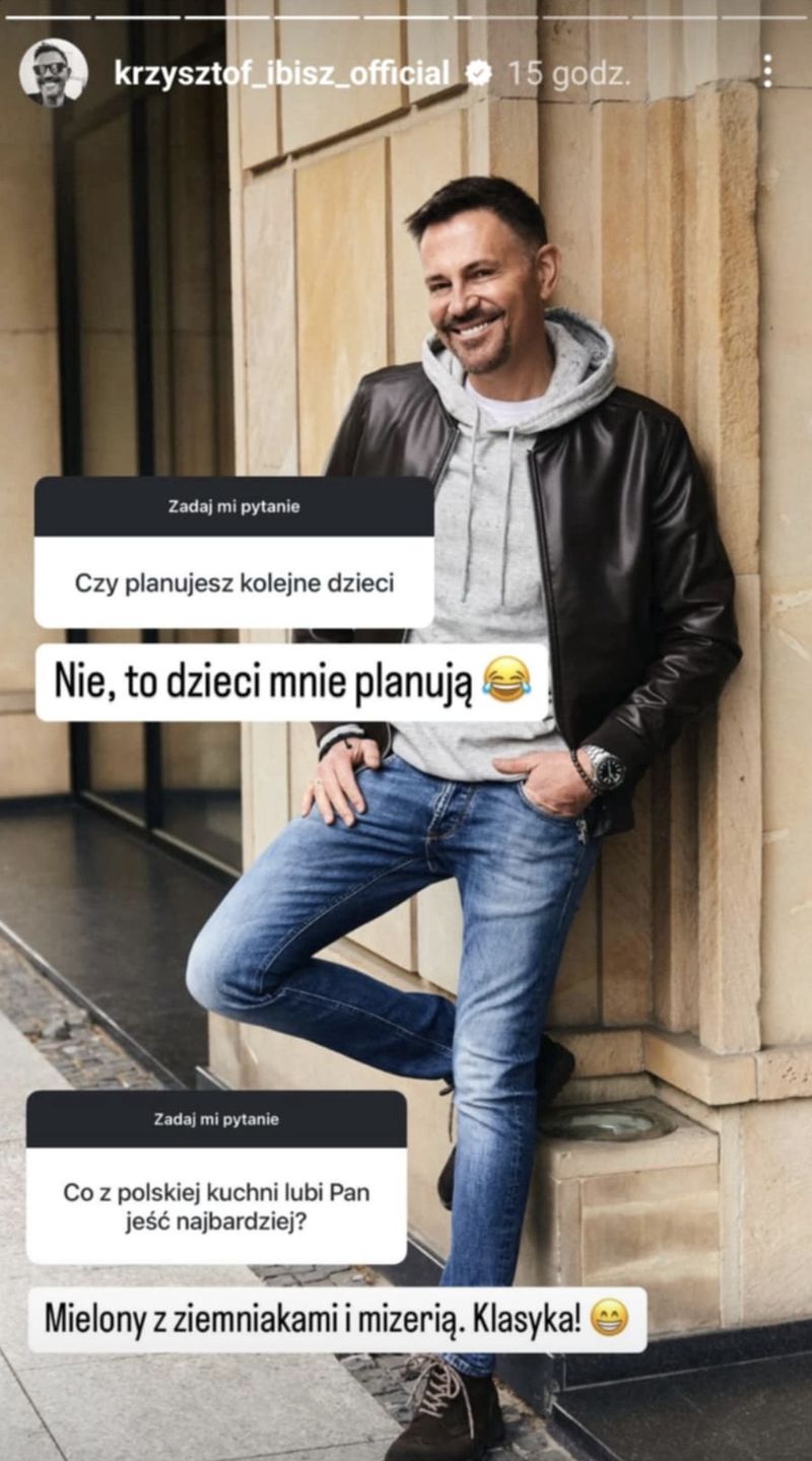 Krzysztof Ibisz odpowiada na pytania 