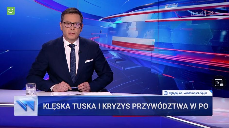 "Wiadomości" TVP zrecenzowały aktywność Tuska. Padły mocne słowa