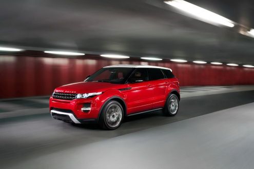 Pięciodrzwiowy Range Rover Evoque