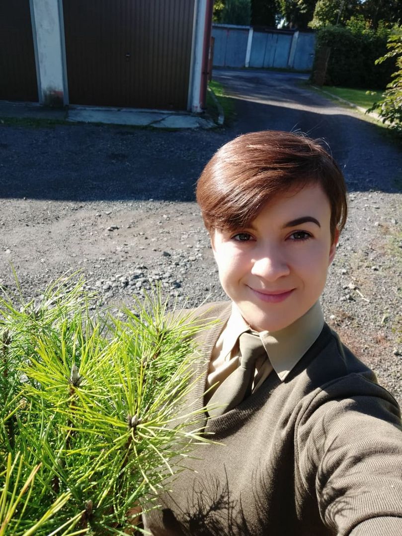 Karolina Wardzała pracuje jako podleśniczy