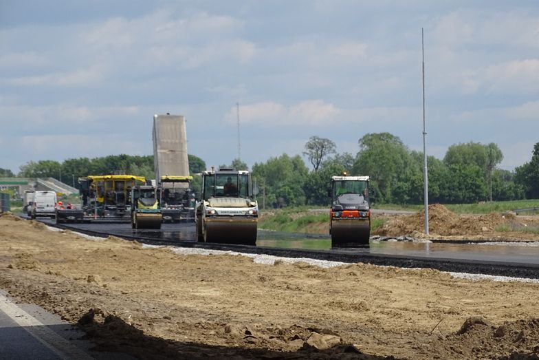 Budowa drogi ekspresowej S5 Bydgoszcz Północ - Nowe Marzy, stan na czerwiec 2022 r.