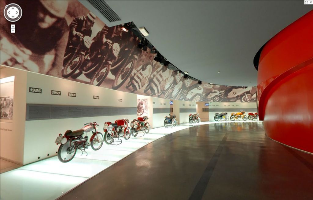 Muzeum Ducati w Google Maps