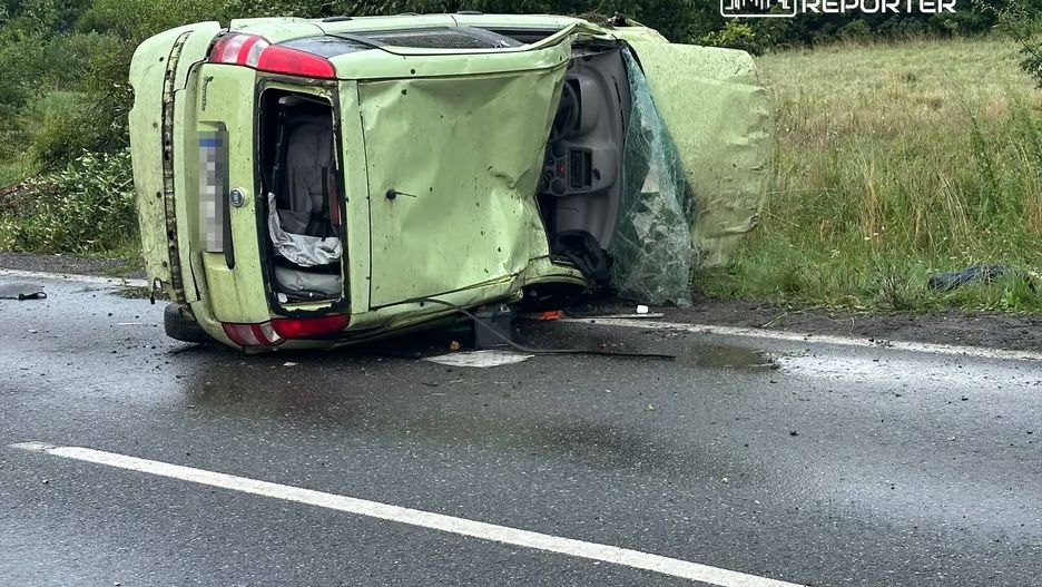 Nie żyje kierowca, który dachował fiatem w na DW719