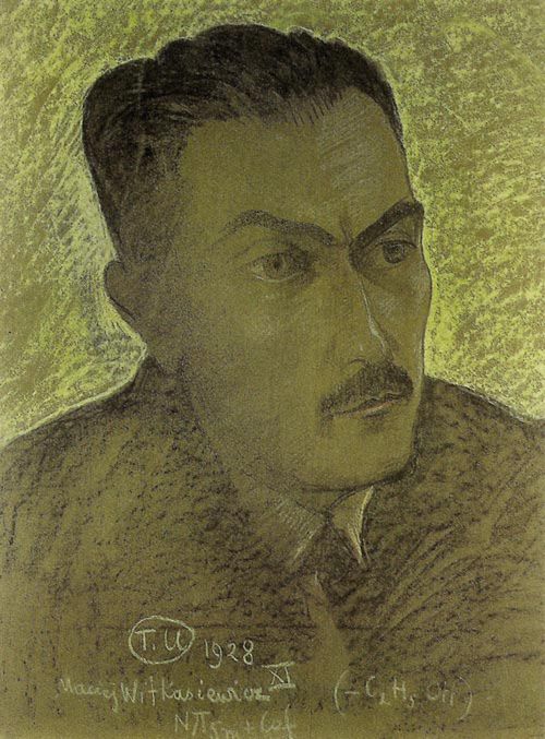 Tadeusz Boy-Żeleński na portrecie Witkacego z 1928 roku