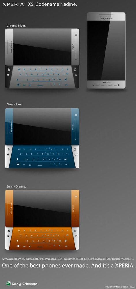 Sony Ericsson Xperia X5 Nadine: koncept czy fake? 2