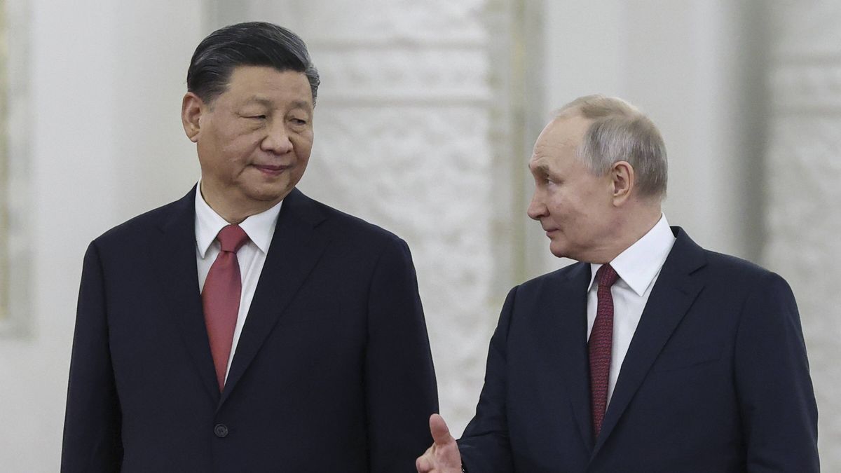 Xi Jinping i Władimir Putin