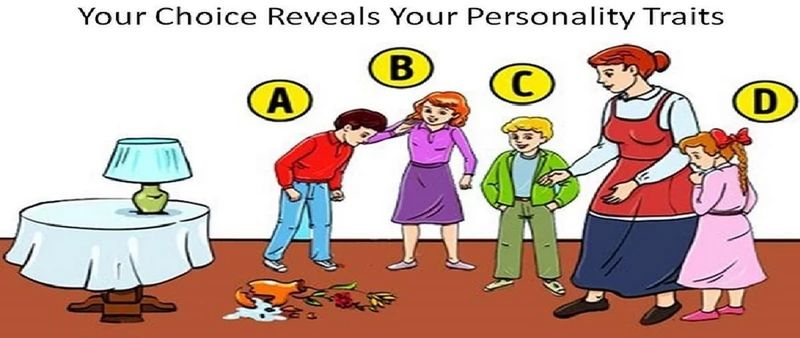 Które dziecko zbiło wazon?