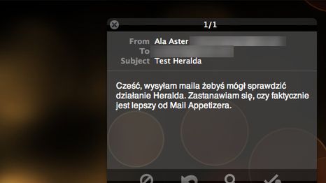 Herald powiadomi Cię o nowych wiadomościach w Mail.app 1