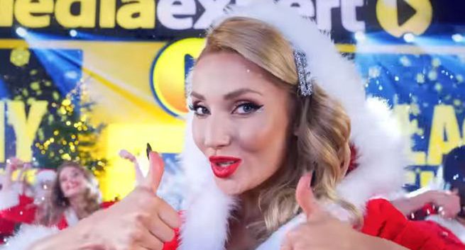 Cleo z hitem Boney M. reklamuje „przeceny na Święta” w Media Expert (wideo)