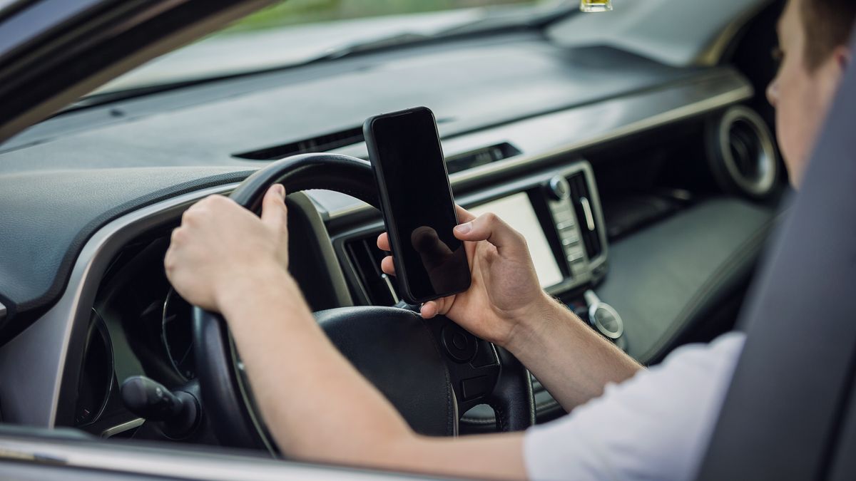 kierowca, telefon, taksówkarz