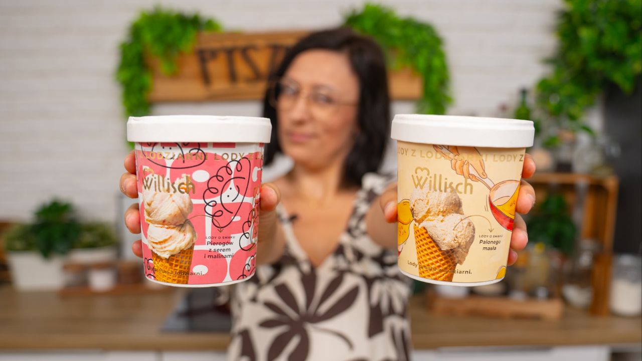 Zobaczyłam te lody w Lidlu i musiałam je kupić. Cena jest wysoka, ale ich smak zaskakuje jeszcze bardziej
