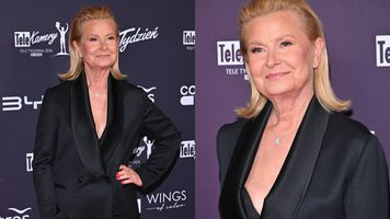 Telekamery 2026. Barbara Bursztynowicz odważnie zagrała dekoltem. Odjęła sobie lat [ZDJĘCIA]