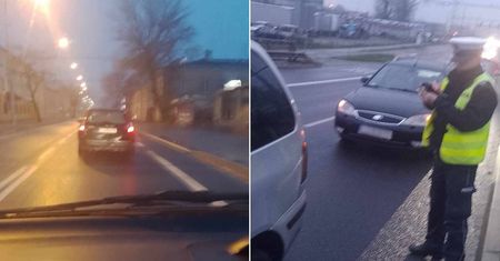 Jechał slalomem, od krawężnika do krawężnika. Za kierownicą forda siedział kompletnie pijany mieszkaniec Lublina