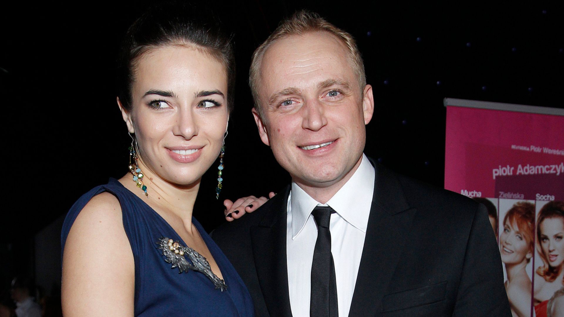 Anna Czartoryska i Piotr Adamczyk